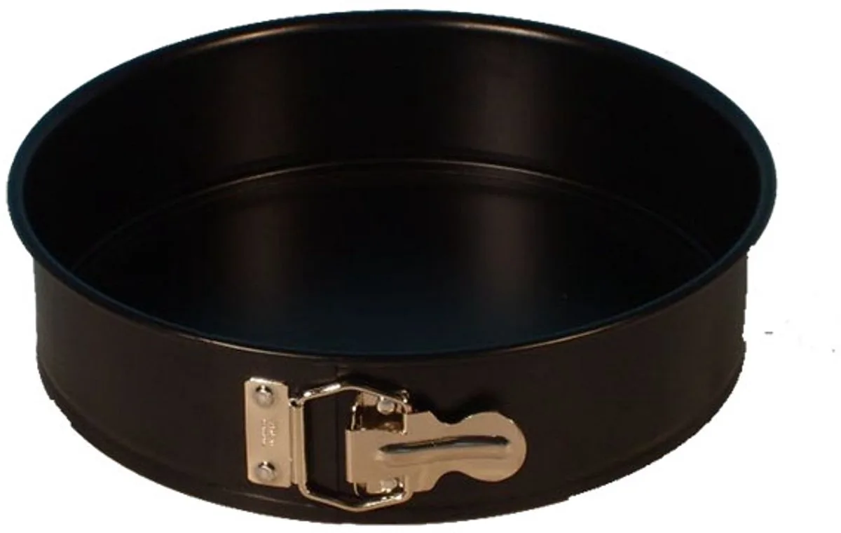 24 cm uitneembare springvorm van de Buyer in Zwart – productfoto