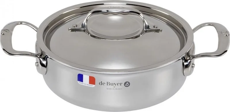 affinity braadpan met deksel 20 cm by de Buyer in Black – product photo 1 of 4