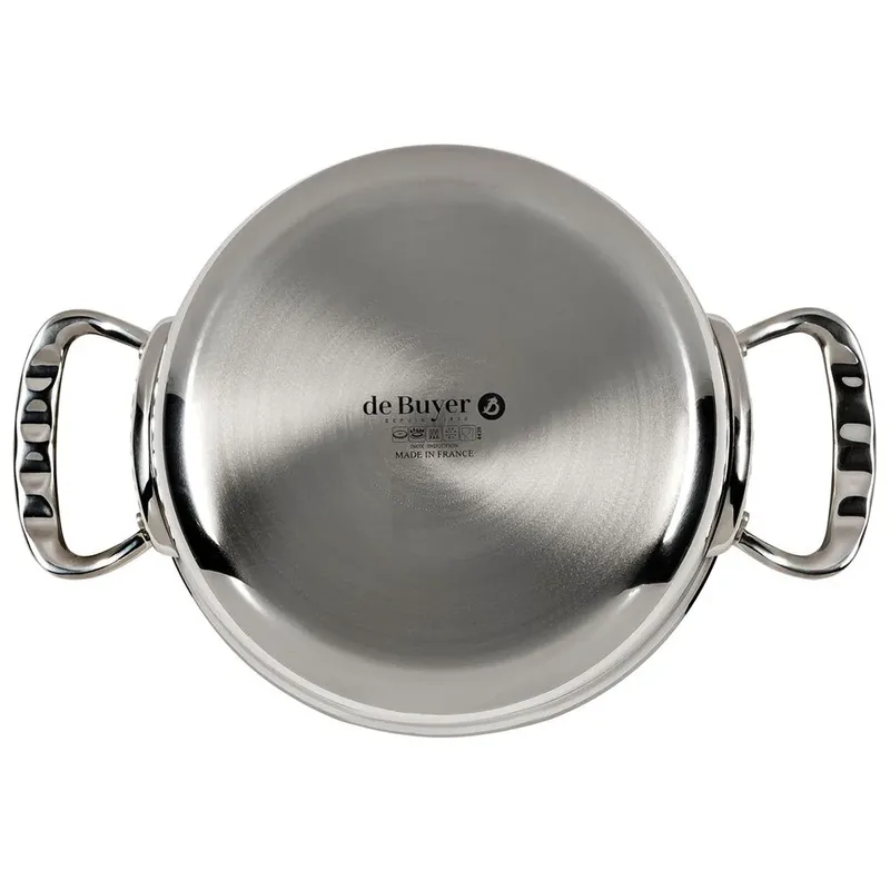 affinity braadpan met deksel 20 cm by de Buyer in Black – product photo 3 of 4