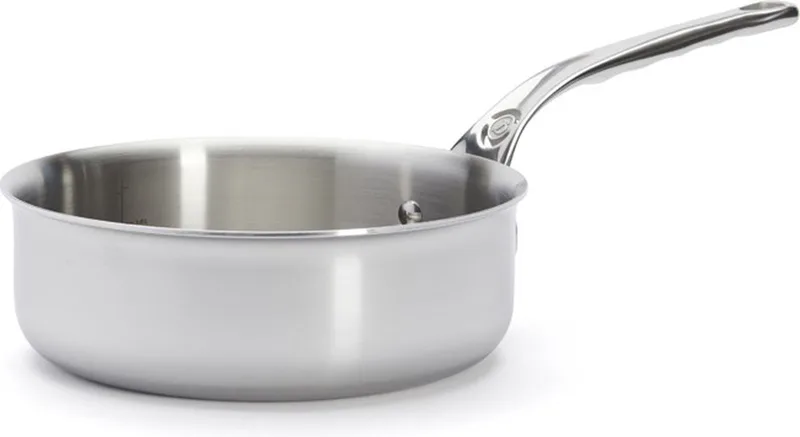 AFFINITY - Sauteuse met rechte rand- - Ø20cm - PFAS-vrij von de Buyer in Rvs – Produktfoto