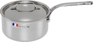 Affinity Steelpan met Deksel - Ø 20cm - Rvs von de Buyer in Roestvrijstaal – Produktfoto 1 von 4