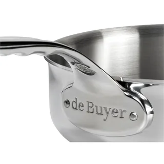 Affinity Steelpan met Deksel - Ø 20cm - Rvs von de Buyer in Roestvrijstaal – Produktfoto 4 von 4