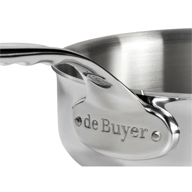Affinity Steelpan met Deksel - Ø 20cm - Rvs von de Buyer in Roestvrijstaal – Produktfoto 4 von 4