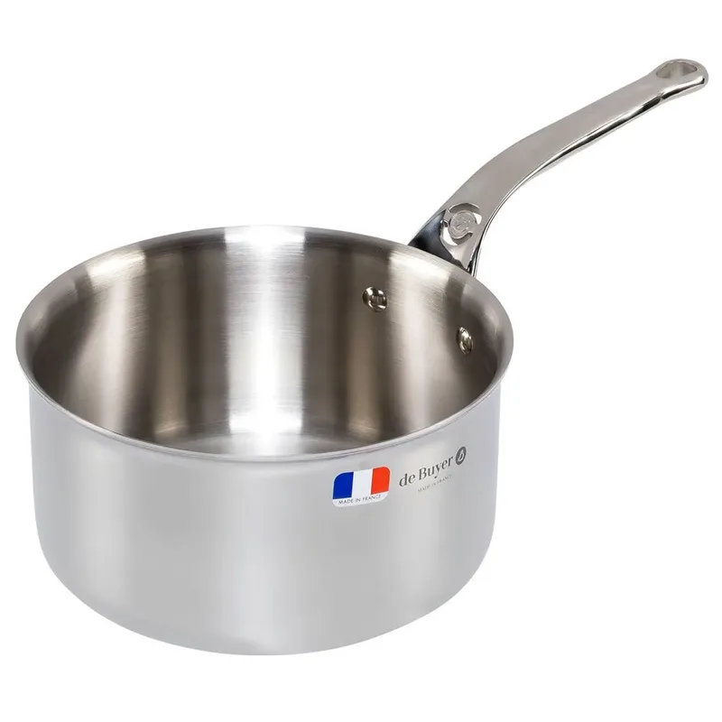 Affinity Steelpan met Deksel - Ø 20cm - Rvs von de Buyer in Roestvrijstaal – Produktfoto 2 von 4