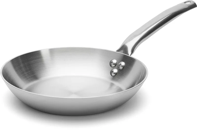 Alchimy Koekenpan Ø 24 cm – Koekenpan – 3-laags Multilayer – Geschikt voor Inductie – Ovenbestendig – Made in France by de Buyer in Rvs – product photo