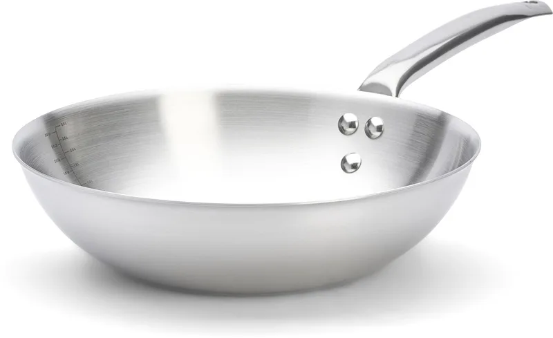 Alchimy -Wok - 28cm - PFAS-vrij by de Buyer in Rvs – product photo