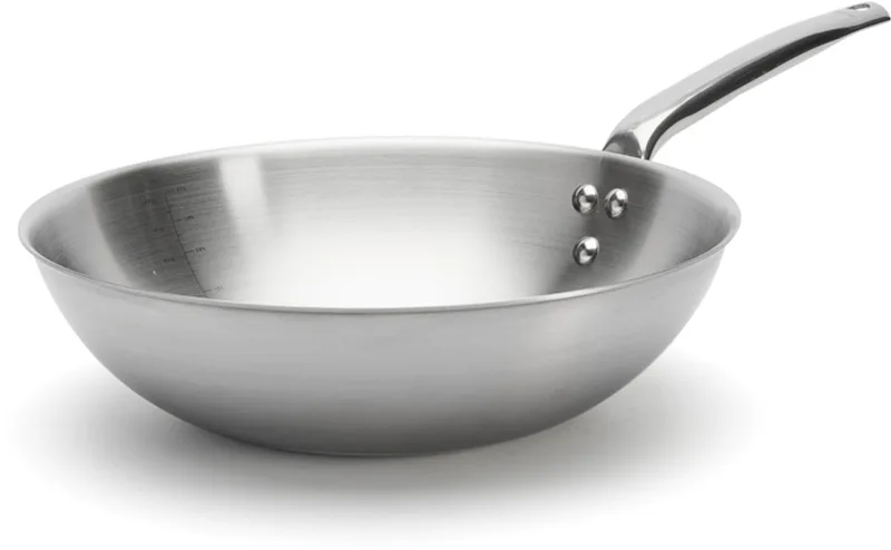 Alchimy Wokpan - Ø 32cm - PFAS-vrij de de Buyer en Rvs – photo produit