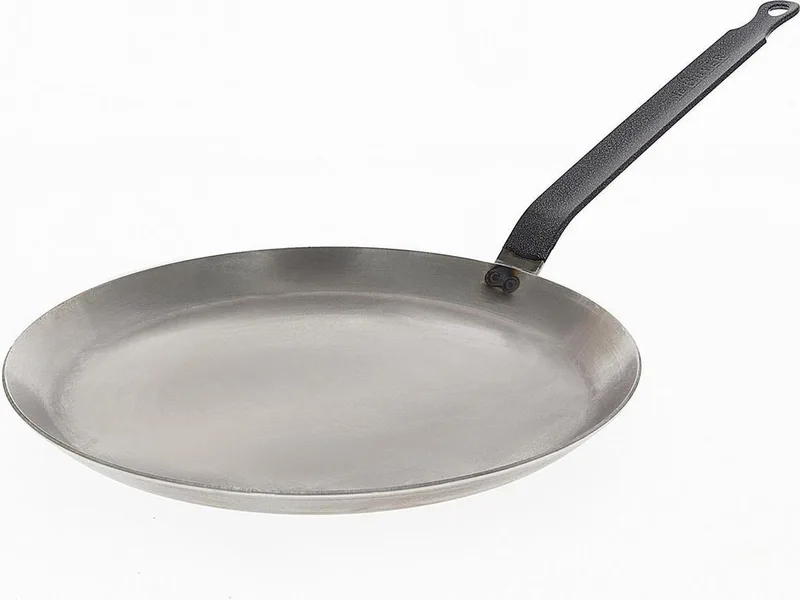 Carbone Plus Crêpe- en Pannenkoekenpan - Ø 24cm - Plaatstaal von de Buyer in Schwarz – Produktfoto