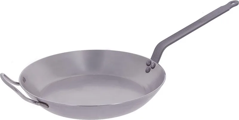 Carbone Plus Koekenpan - Ø Bovenaan 32cm - Plaatstaal de de Buyer en Argent – photo produit