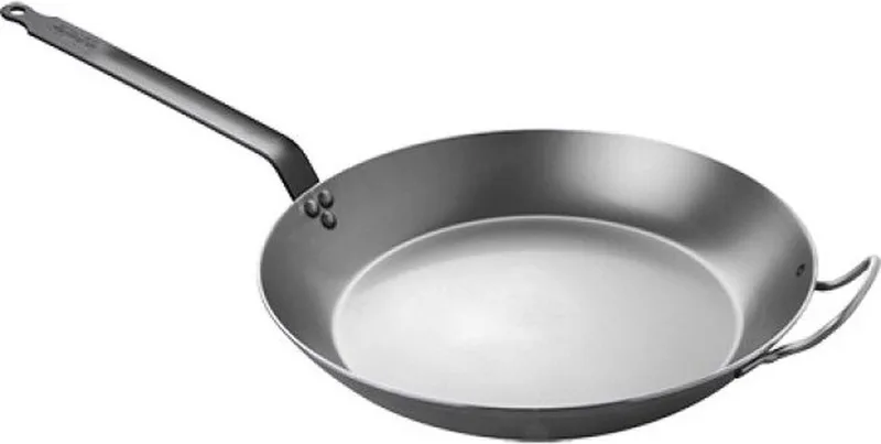 Carbone Plus Koekenpan - Ø Bovenaan 40cm - Plaatstaal de de Buyer en Roestvrijstaal – photo produit