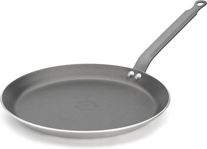 Choc Crêpe- en Pannenkoekenpan - Ø 26cm - Aluminium van de Buyer in Zwart – productfoto