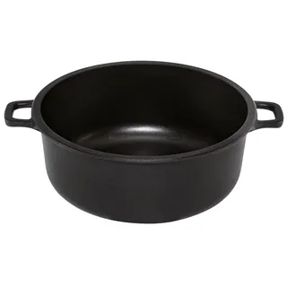 choc extreme braadpan met glazen deksel 28cm inductie de de Buyer en Noir – photo produit 2 sur 3