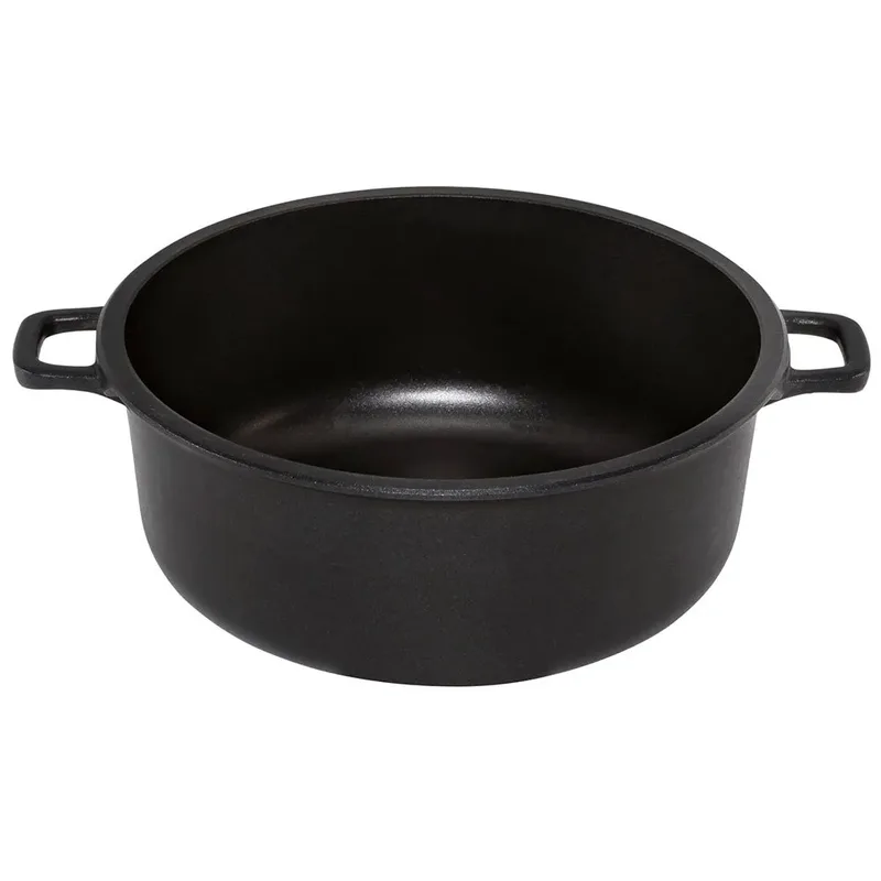 choc extreme braadpan met glazen deksel 28cm inductie de de Buyer en Noir – photo produit 2 sur 3