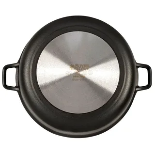 choc extreme braadpan met glazen deksel 28cm inductie de de Buyer en Noir – photo produit 3 sur 3