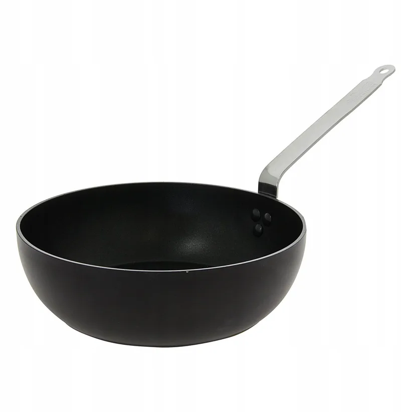 Choc Intense Wok/Pan Ø 24 cm de de Buyer en Noir – photo produit