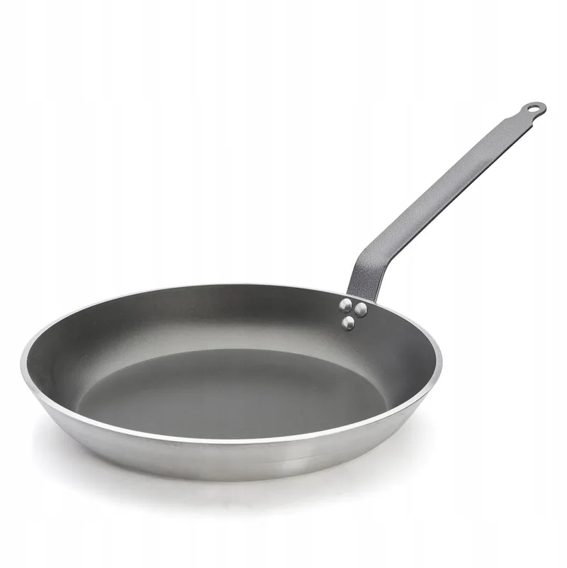 CHOC koekenpan 36 cm - Aluminium met antiaanbaklaag fra de Buyer i Sort – produktbillede