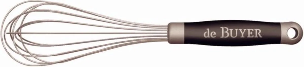 Garde Göma - 40cm - Polypropylene & Rvs van de Buyer in Zwart – productfoto