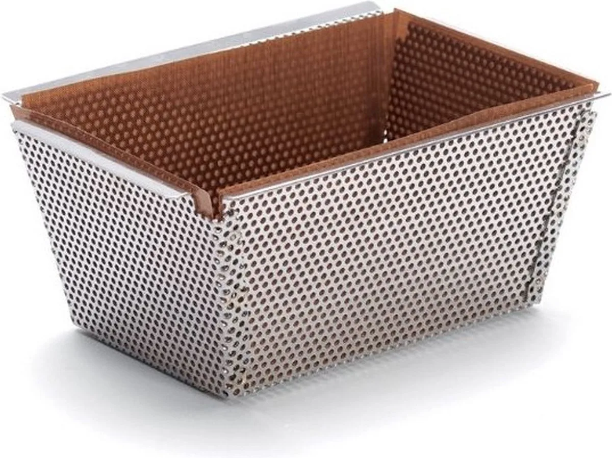Geperforeerde Cakevorm met Afneembare Bodem - Rvs - 15cm de de Buyer en Argent – photo produit