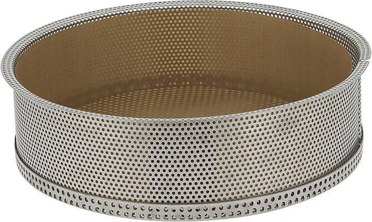 Geperforeerde Verwijderbare Vorm & Bakplaat - Ø 24cm by de Buyer in Silver – product photo