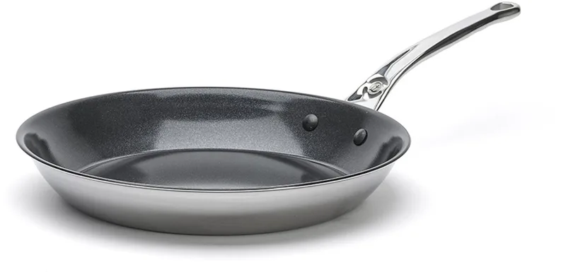Koekenpan - AFFINITY- - Keramische coating - 28cm - PFAS-vrij von de Buyer in Rvs – Produktfoto
