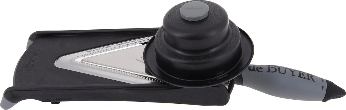 Mandoline Kobra V Axis fra de Buyer i Sort – produktbillede