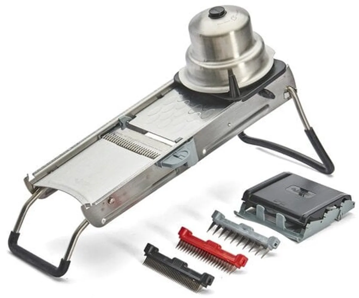 Mandoline Revolution van de Buyer in Zilver – productfoto