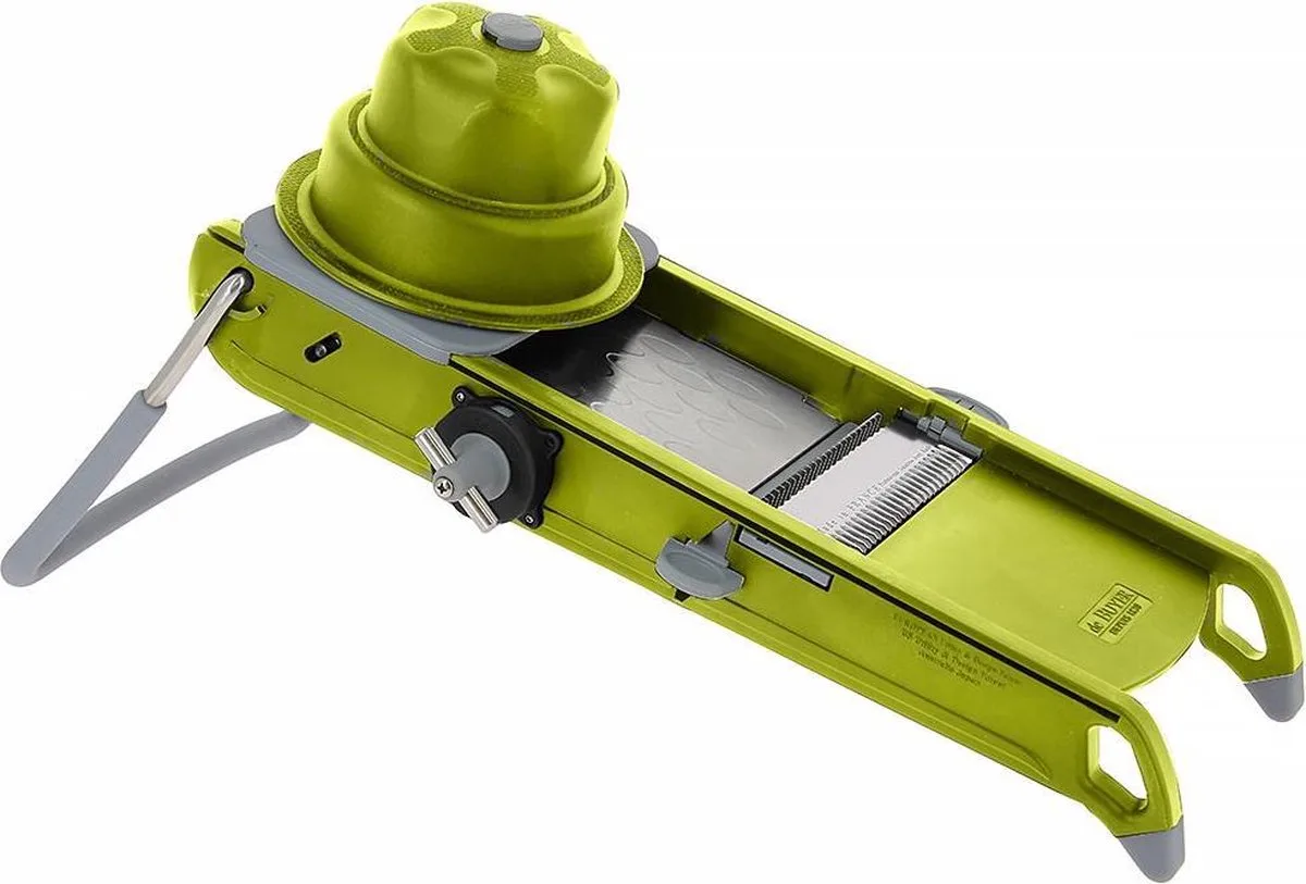 Mandoline Swing Plus van de Buyer in Groen – productfoto