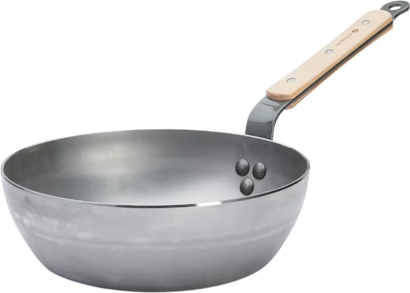 Mineral B Bois Country Sauteerpan - Ø 24cm by de Buyer in Roestvrijstaal – product photo
