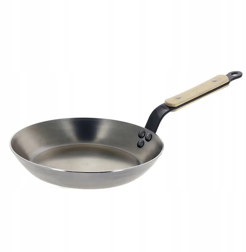 Mineral B Bois Koekenpan 20 cm - Inductie Geschikt by de Buyer in Silver – product photo