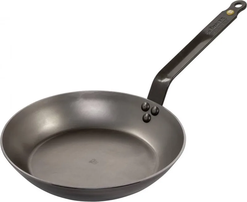 Mineral B Element Koekenpan 26 cm – Plaatstaal – PFAS-vrij – Natuurlijke Antiaanbaklaag – Inductie Geschikt de de Buyer en Argent – photo produit 1 sur 2