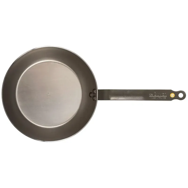 Mineral B Element Koekenpan 26 cm – Plaatstaal – PFAS-vrij – Natuurlijke Antiaanbaklaag – Inductie Geschikt de de Buyer en Argent – photo produit 2 sur 2