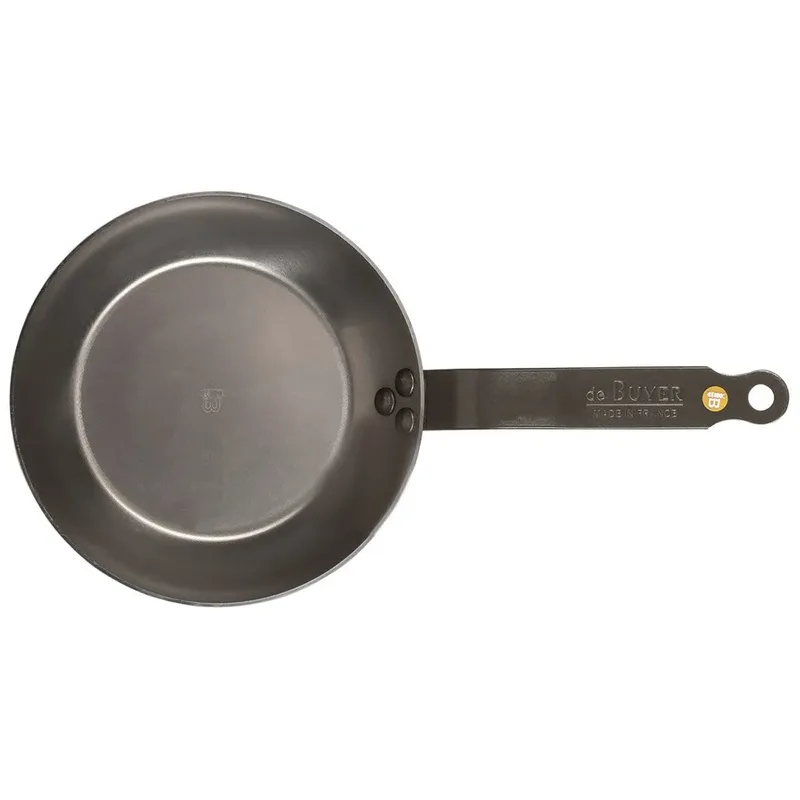 Mineral B Koekenpan 20 cm – Plaatstaal – PFAS-vrij – Natuurlijk Antiaanbak Effect – Made in France by de Buyer in Silver – product photo 2 of 2