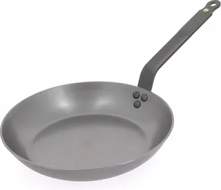 Mineral B Koekenpan 20 cm – Plaatstaal – PFAS-vrij – Natuurlijk Antiaanbak Effect – Made in France by de Buyer in Silver – product photo 1 of 2