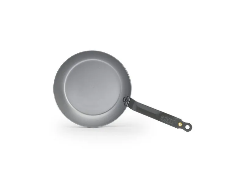 Mineral B Koekenpan 24 cm – Plaatstaal – PFAS-vrij – Natuurlijk Antiaanbak Effect – Made in France by de Buyer in Silver – product photo 5 of 5