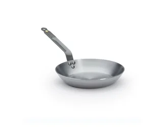 Mineral B Koekenpan 24 cm – Plaatstaal – PFAS-vrij – Natuurlijk Antiaanbak Effect – Made in France by de Buyer in Silver – product photo 3 of 5