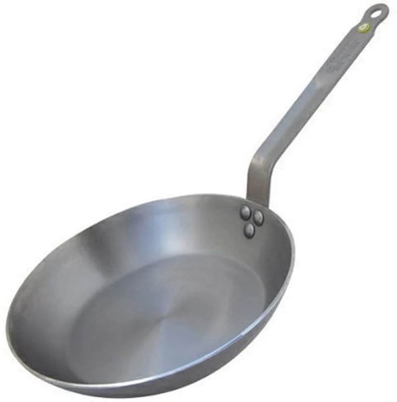 Mineral B Koekenpan 28 cm – Plaatstaal – PFAS-vrij by de Buyer in Silver – product photo 1 of 6