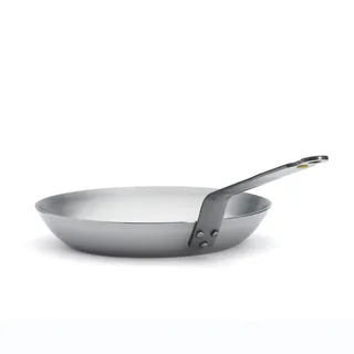 Mineral B Koekenpan 28 cm – Plaatstaal – PFAS-vrij by de Buyer in Silver – product photo 4 of 6