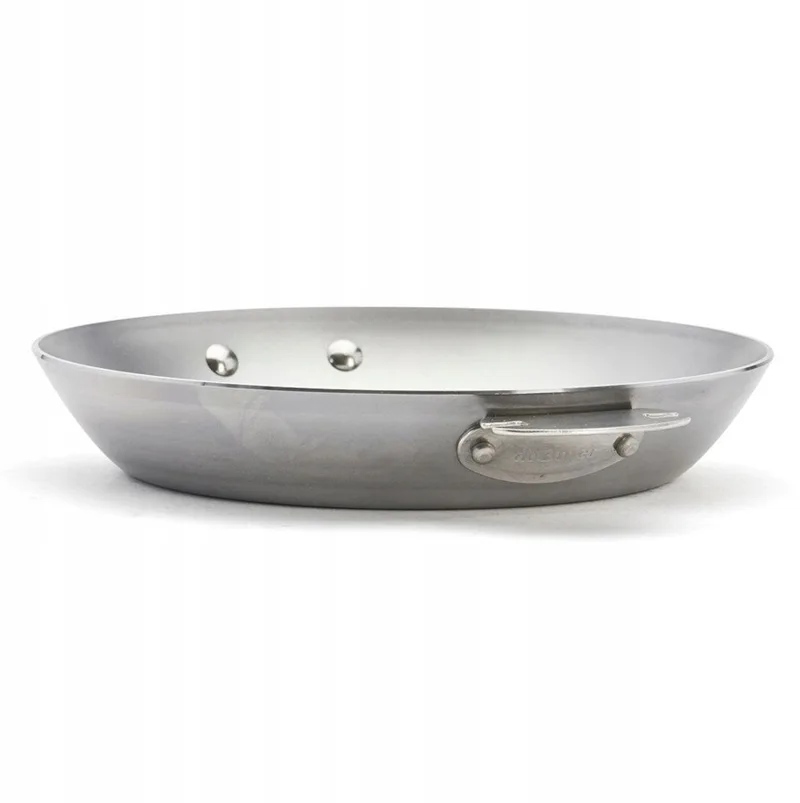 Mineral B LOQY Koekenpan 24 cm Koolstofstaal de de Buyer en Gris – photo produit