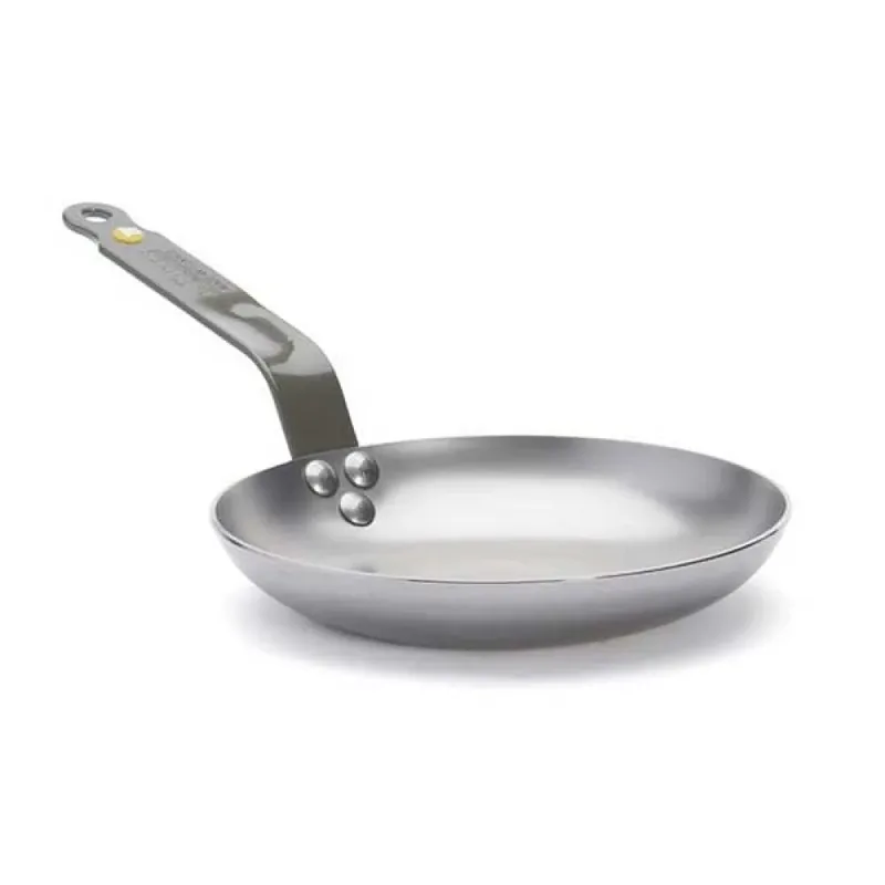 Mineral B Omeletpan 24 cm – Plaatstalen Koekenpan – PFAS-vrij – Geschikt voor Inductie – Made in France de de Buyer en Staal – photo produit 2 sur 6
