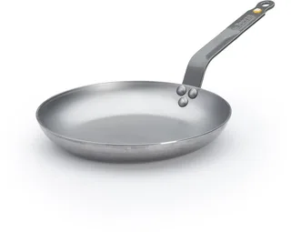 Mineral B Omeletpan 24 cm – Plaatstalen Koekenpan – PFAS-vrij – Geschikt voor Inductie – Made in France de de Buyer en Staal – photo produit 1 sur 6