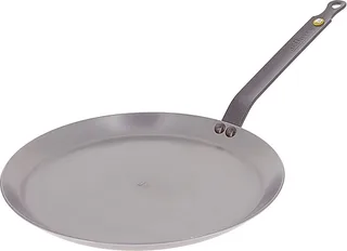 Mineral B Pannenkoekenpan 26 cm – Crêpepan – Plaatstaal – PFAS-vrij – Natuurlijk Antiaanbak Effect – Made in France fra de Buyer i Sølv – produktbillede 1 af 6