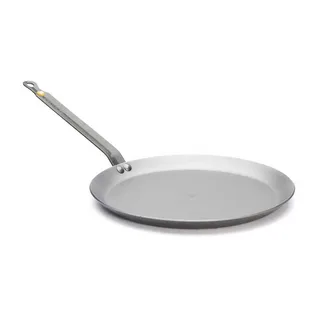Mineral B Pannenkoekenpan 26 cm – Crêpepan – Plaatstaal – PFAS-vrij – Natuurlijk Antiaanbak Effect – Made in France fra de Buyer i Sølv – produktbillede 2 af 6