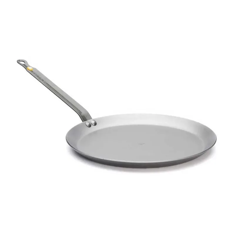 Mineral B Pannenkoekenpan 26 cm – Crêpepan – Plaatstaal – PFAS-vrij – Natuurlijk Antiaanbak Effect – Made in France fra de Buyer i Sølv – produktbillede 2 af 6