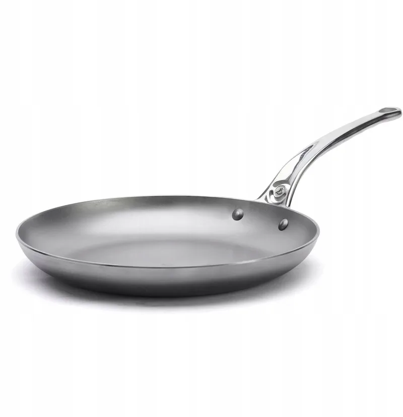Mineral B Pro Koekenpan 28 cm - Koolstofstaal de de Buyer en Noir – photo produit