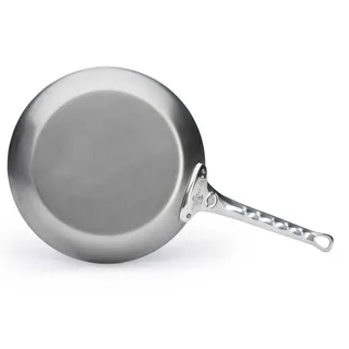 Mineral B Pro Koekenpan Ø 24 cm – Plaatstaal – PFAS-vrij – Geschikt voor Inductie – Made in France von de Buyer in Silber – Produktfoto 2 von 6