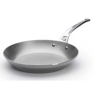 Mineral B Pro Koekenpan Ø 24 cm – Plaatstaal – PFAS-vrij – Geschikt voor Inductie – Made in France von de Buyer in Silber – Produktfoto 3 von 6