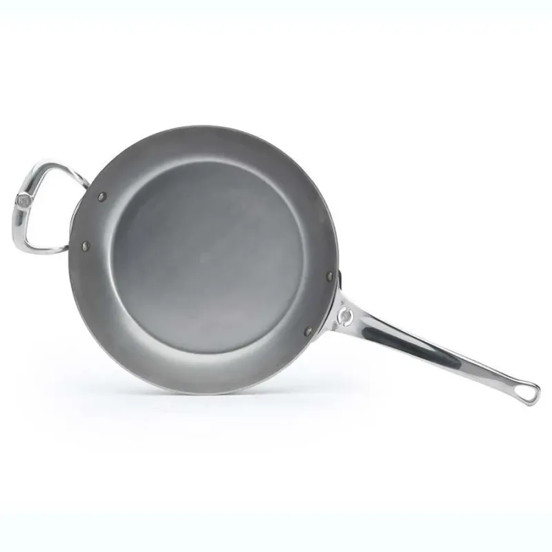Mineral B Pro Koekenpan Ø 32 cm – Plaatstaal – PFAS-vrij – Geschikt voor Inductie – Made in France by de Buyer in Silver – product photo 4 of 6