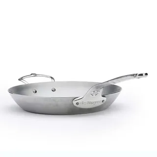 Mineral B Pro Koekenpan Ø 32 cm – Plaatstaal – PFAS-vrij – Geschikt voor Inductie – Made in France by de Buyer in Silver – product photo 3 of 6