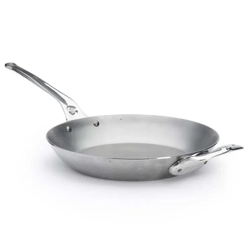 Mineral B Pro Koekenpan Ø 32 cm – Plaatstaal – PFAS-vrij – Geschikt voor Inductie – Made in France by de Buyer in Silver – product photo 2 of 6