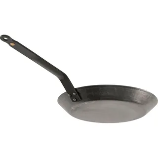 Mineral B Steakpan 28 cm – Geribbelde Grillpan – Plaatstaal – PFAS-vrij von de Buyer in Silber – Produktfoto 3 von 3